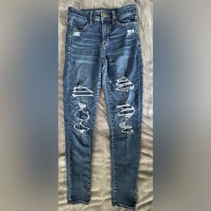 American Eagle women’s size 2 short hi-rise jegging